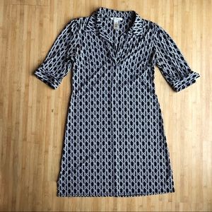 Laundry by Design Black & White Sheath Dress